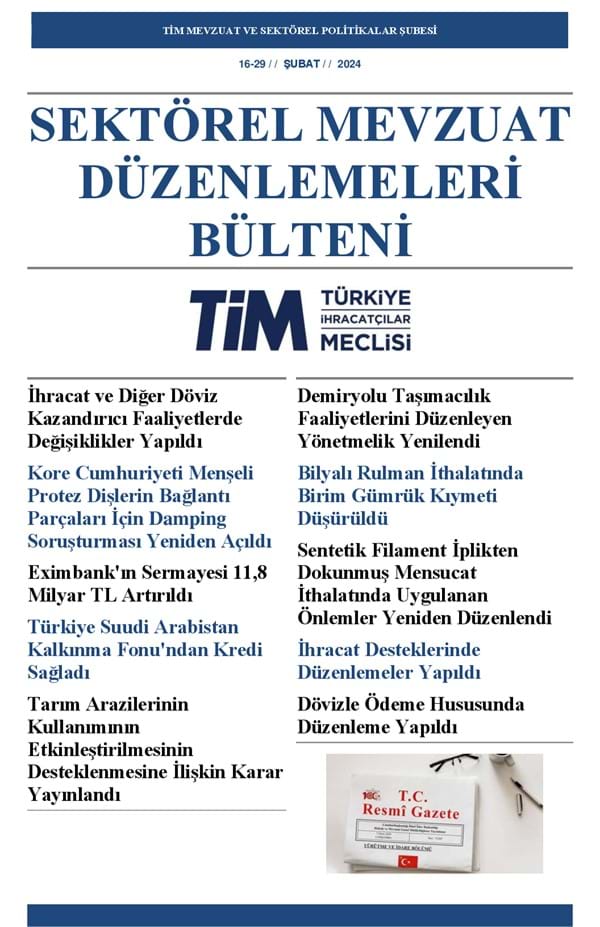 16-29 Şubat 2024 Bülteni 